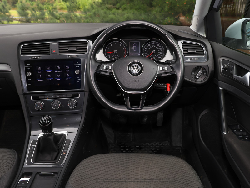 Volkswagen Golf 2.0 Tdi Se Nav Euro 6 Ss Black #7