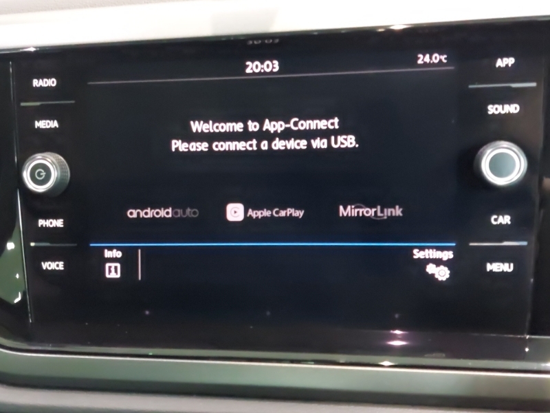 Volkswagen Polo 1.0 Se 5Dr- With Touchscreen Head Unit Silver #10