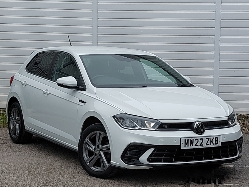 Volkswagen Polo 1.0 Tsi R-line Dsg MW22ZKB White
