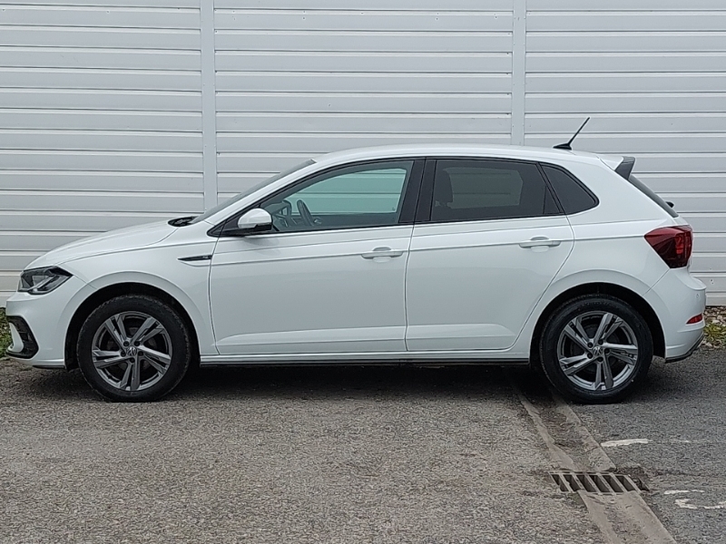 Volkswagen Polo 1.0 Tsi R-line Dsg MW22ZKB White #4
