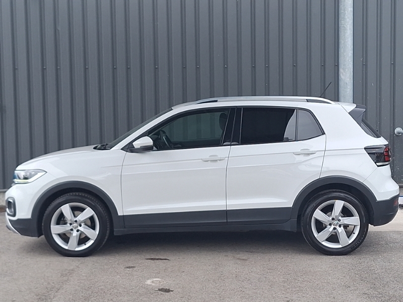 Volkswagen T-Cross 1.0 Tsi 115 Sel White #4