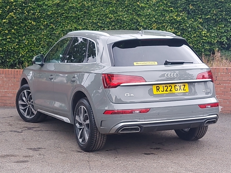 Audi Q5 40 Tdi Quattro S Line S Tronic RJ22GXZ Grey #2