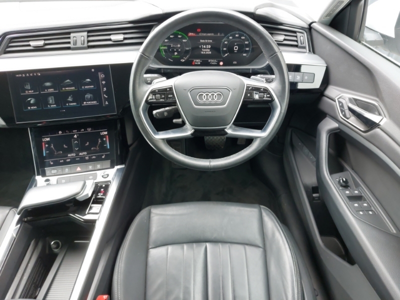 Audi Q8 e tron Q8 E-tron Launch Edition 55 Quattro Grey #8