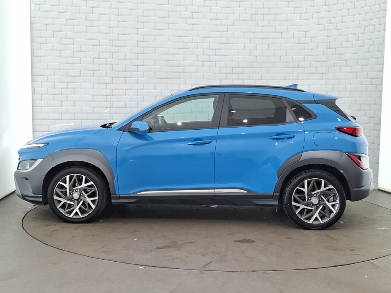 Hyundai Kona 1.6 Gdi Hybrid Premium Dct Blue #4