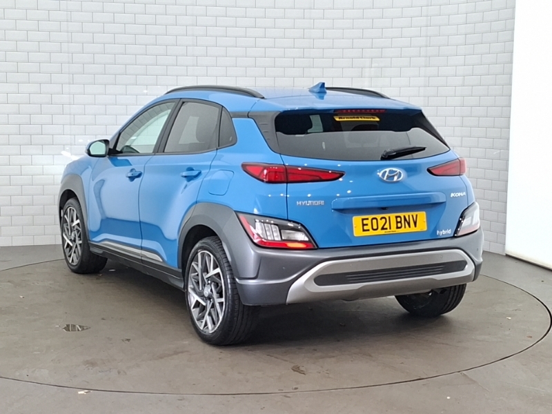 Hyundai Kona 1.6 Gdi Hybrid Premium Dct Blue #2