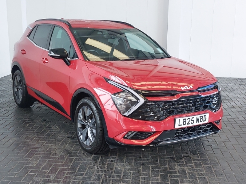 Kia Sportage 1.6T Gdi 207 Hev Gt-line Red