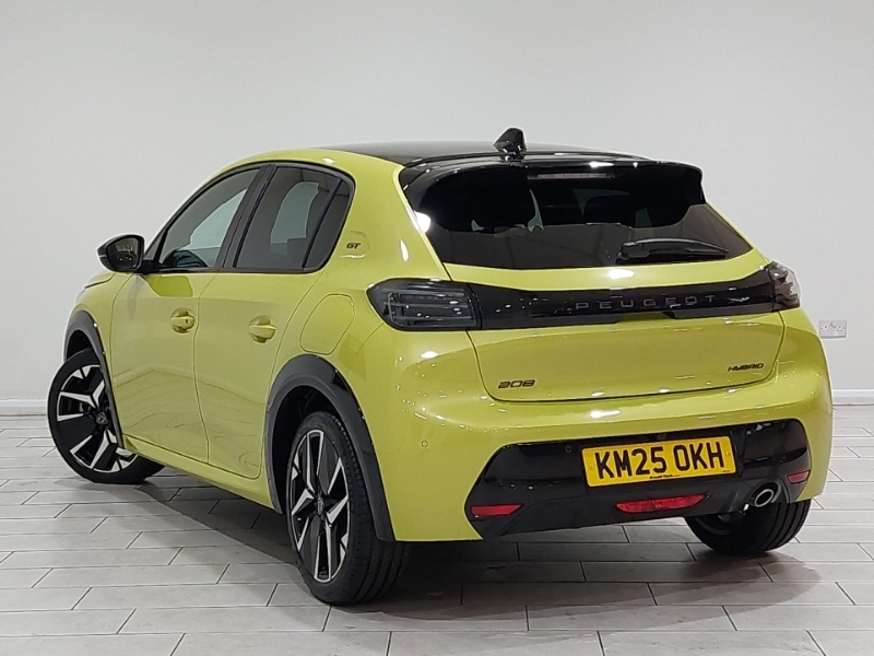 Peugeot 208 1.2 Hybrid 100 Gt E-dsc6 Yellow #2