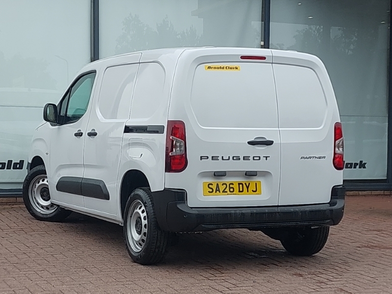 Peugeot Partner 1.5 Bluehdi 100 Professional Plus Van White #2