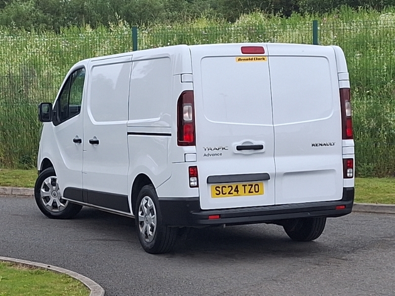 Renault Trafic Sl30 Blue Dci 130 Advance Safety Van White #2