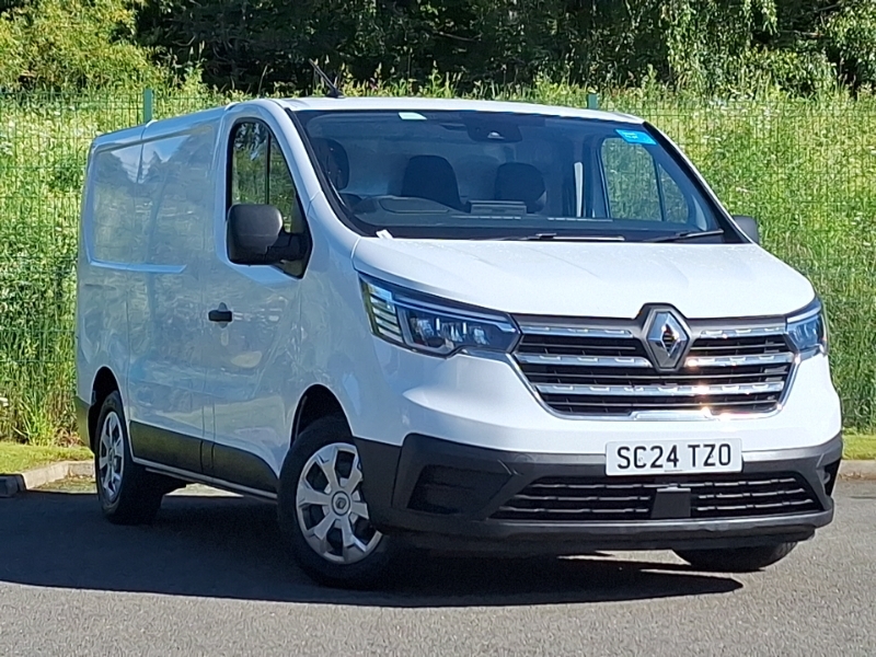 Renault Trafic Sl30 Blue Dci 130 Advance Safety Van White