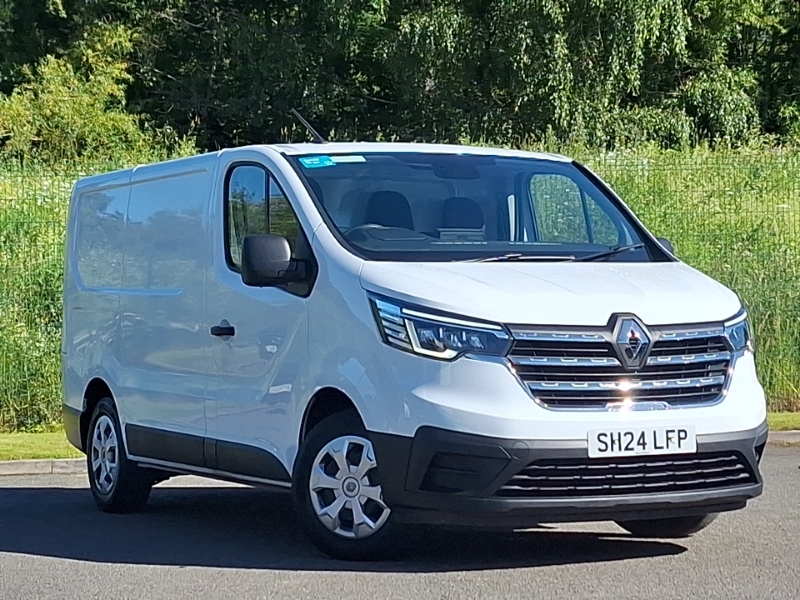 Renault Trafic Sl30 Blue Dci 130 Advance Van White