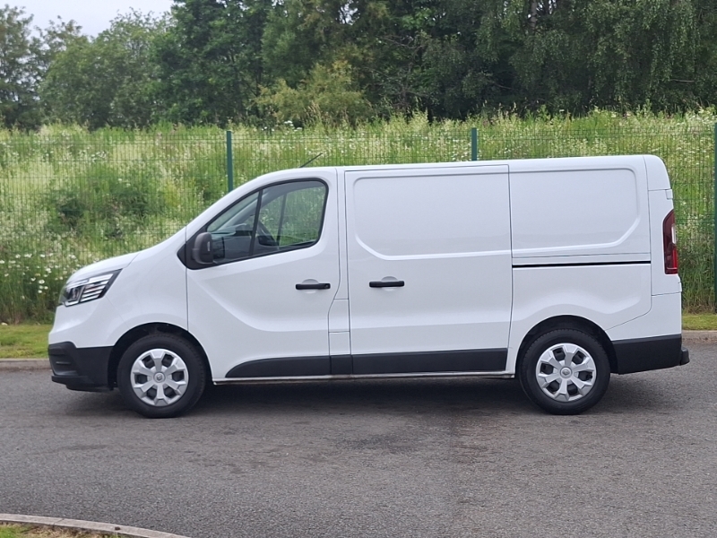 Renault Trafic Sl30 Blue Dci 130 Advance Van White #4