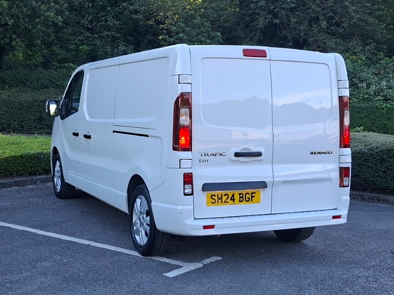 Renault Trafic Ll30 Blue Dci 130 Extra Safety Van White #2