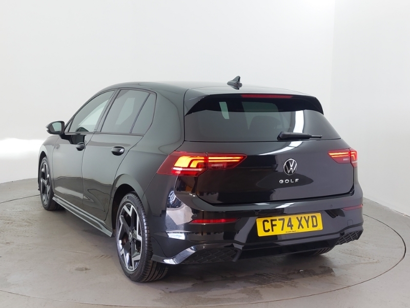 Volkswagen Golf 1.5 Tsi 150 R-line CF74XYD Black #2