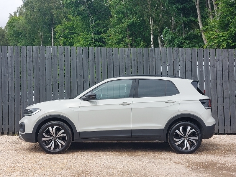 Volkswagen T-Cross 1.0 Tsi 110 Black Edition Grey #4