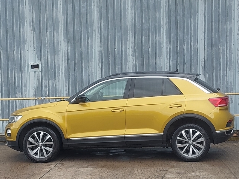 Volkswagen T-Roc 1.0 Tsi Design Yellow #4