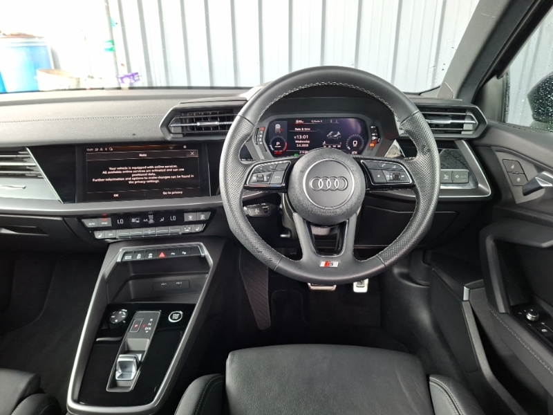 Audi A3 35 Tfsi Edition 1 5-Door S Tronic Sportb Black #8