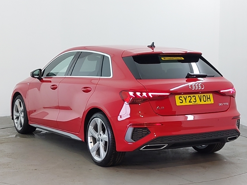 Audi A3 30 Tfsi S Line S Tronic Red #2