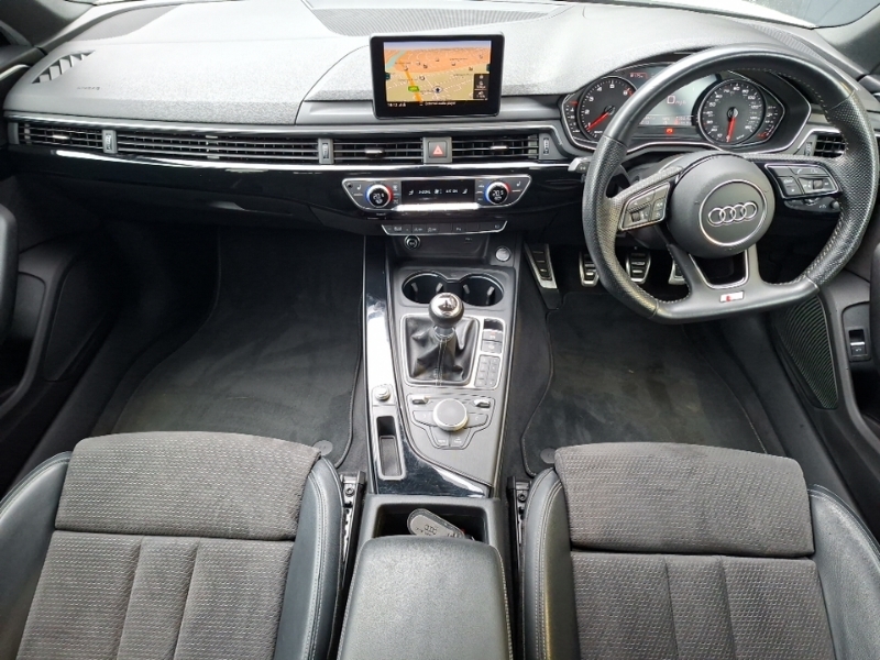 Audi A4 35 Tfsi Black Edition White #3