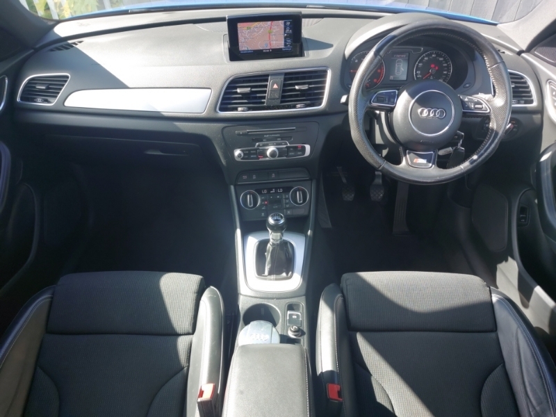 Audi Q3 2.0 Tdi S Line Navigation SR66KNN Blue #3