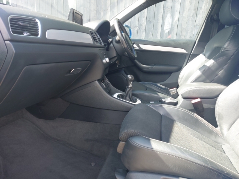 Audi Q3 2.0 Tdi S Line Navigation SR66KNN Blue #5