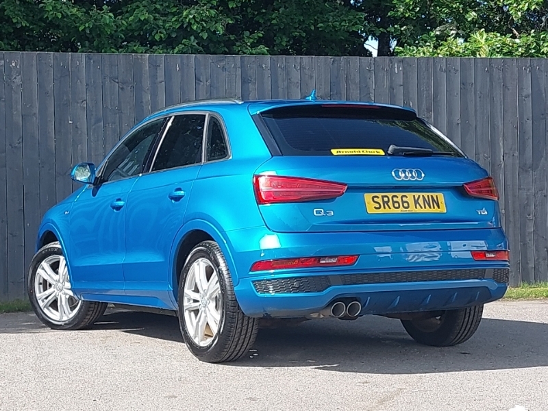Audi Q3 2.0 Tdi S Line Navigation SR66KNN Blue #2