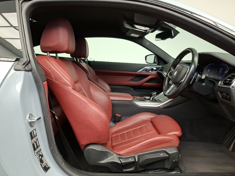 BMW 4 Series M440d Red #11
