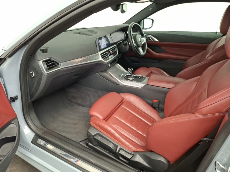 BMW 4 Series M440d Red #7