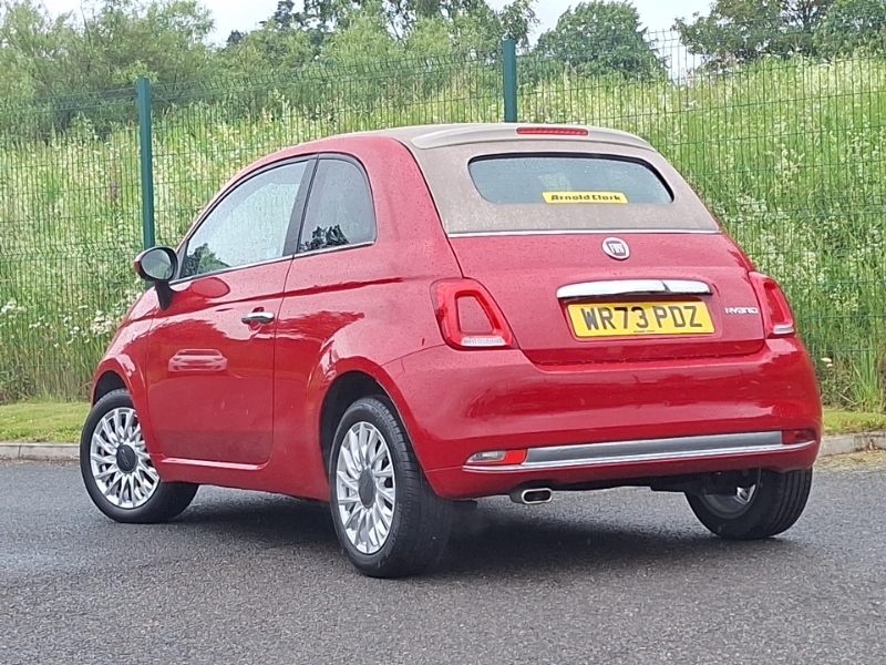 Fiat 500C 1.0 Mild Hybrid Red #2