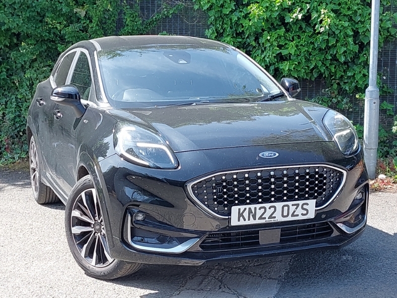 Ford Puma 1.0 Ecoboost Hybrid Mhev 155 St-line Vignale Black