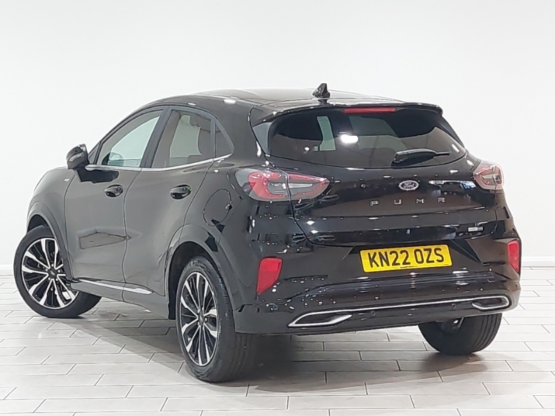 Ford Puma 1.0 Ecoboost Hybrid Mhev 155 St-line Vignale KN22OZS Black #2