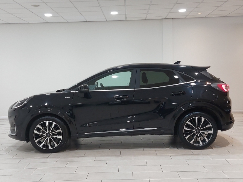 Ford Puma 1.0 Ecoboost Hybrid Mhev 155 St-line Vignale KN22OZS Black #4
