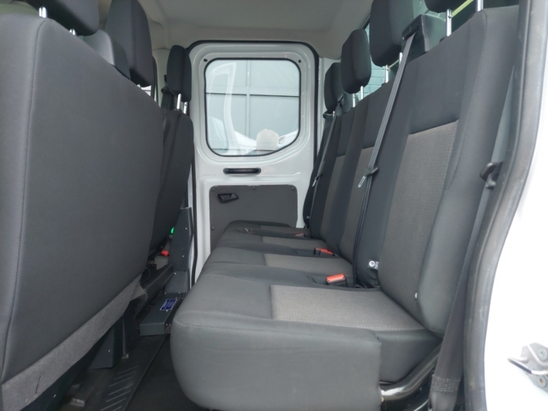 Ford Transit Custom 2.0 Ecoblue 130Ps Leader Dcab Tipper 1 Way White #6