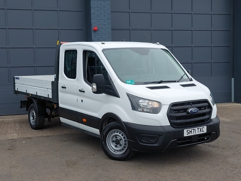 Ford Transit Custom 2.0 Ecoblue 130Ps Leader Dcab Tipper 1 Way White