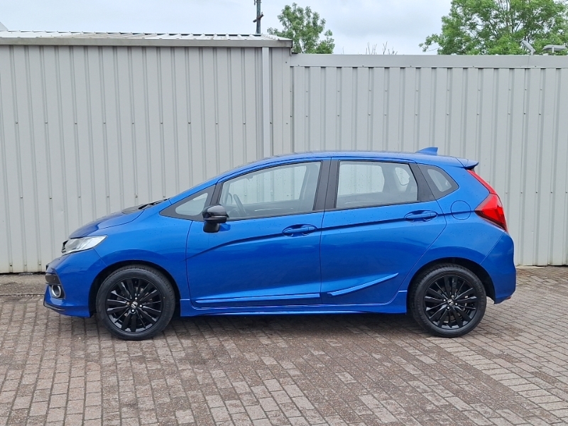 Honda Jazz 1.5 I-vtec Sport Cvt Blue #4