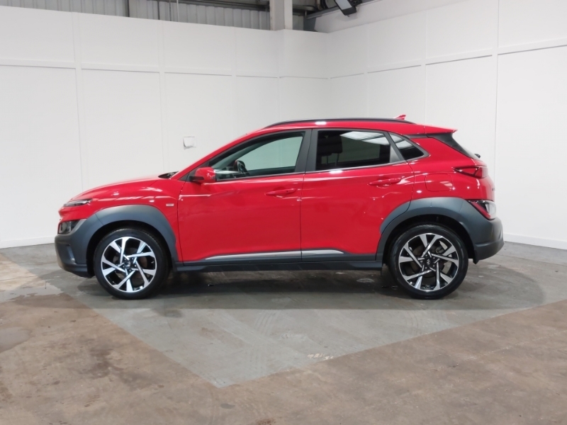 Hyundai Kona 1.0 Tgdi 48V Mhev Premium Red #4