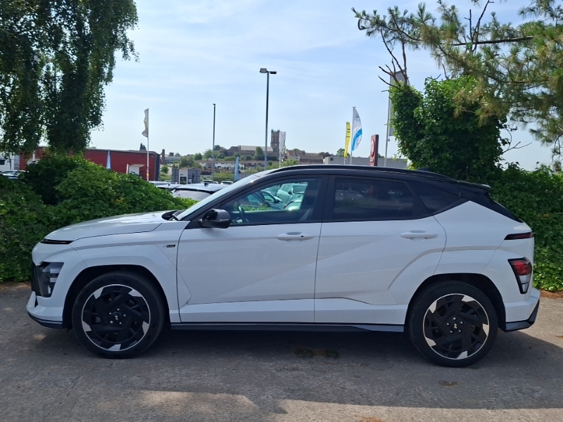 Hyundai Kona 160Kw N Line 65Kwh White #4