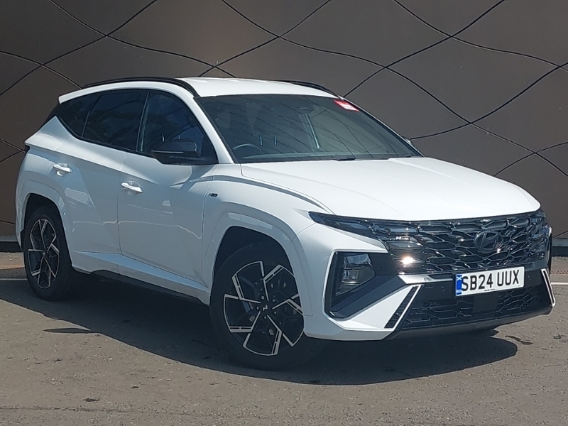 Hyundai Tucson 1.6T Hybrid N Line White