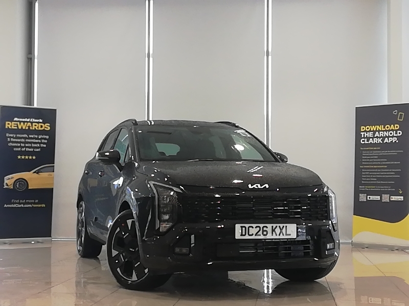 Kia Sportage 1.6T Gdi Hev Gt-line DC26KXL Black