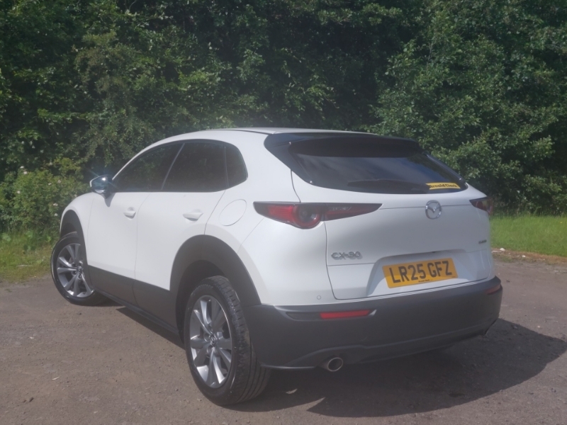 Mazda CX-30 2.5 E-skyactiv G Mhev 140 Exclusive-line White #2