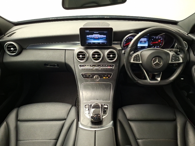 Mercedes-Benz C Class C200 Amg Line Premium Plus KD17CCZ Black #3