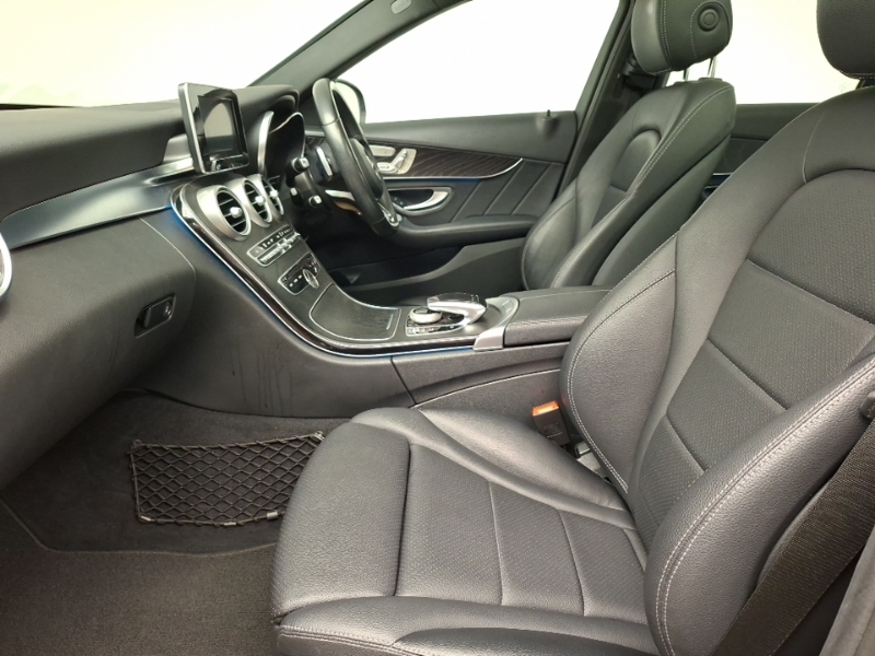 Mercedes-Benz C Class C200 Amg Line Premium Plus KD17CCZ Black #5