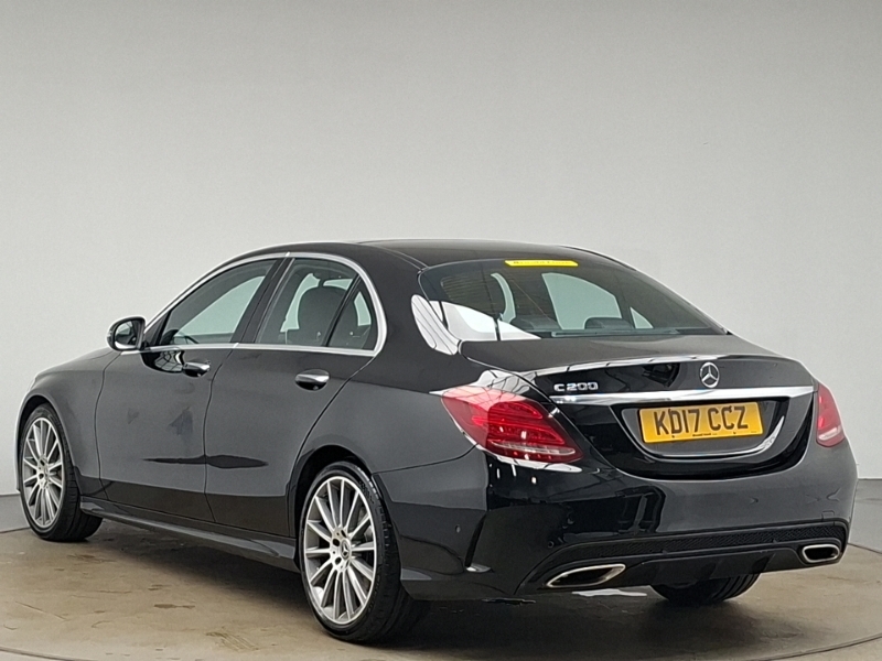 Mercedes-Benz C Class C200 Amg Line Premium Plus KD17CCZ Black #2