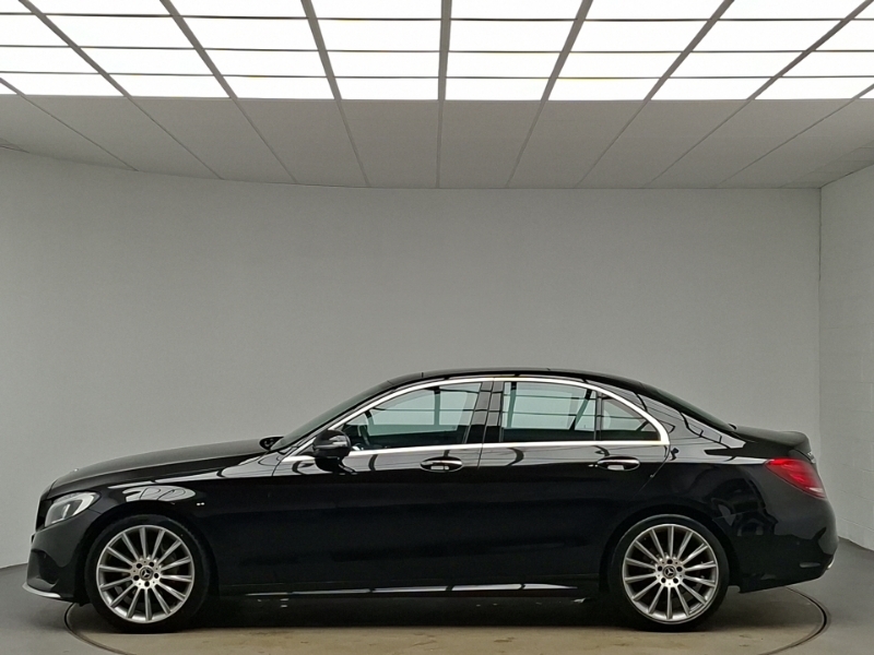 Mercedes-Benz C Class C200 Amg Line Premium Plus KD17CCZ Black #4