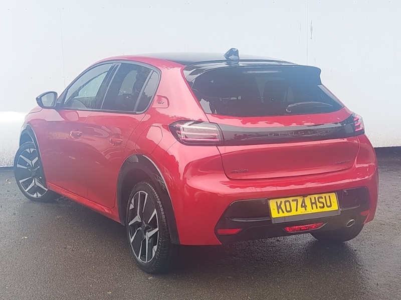 Peugeot 208 1.2 Hybrid 100 Gt E-dsc6 Red #2