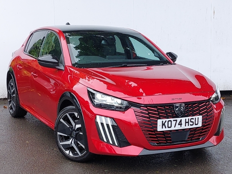 Peugeot 208 1.2 Hybrid 100 Gt E-dsc6 Red