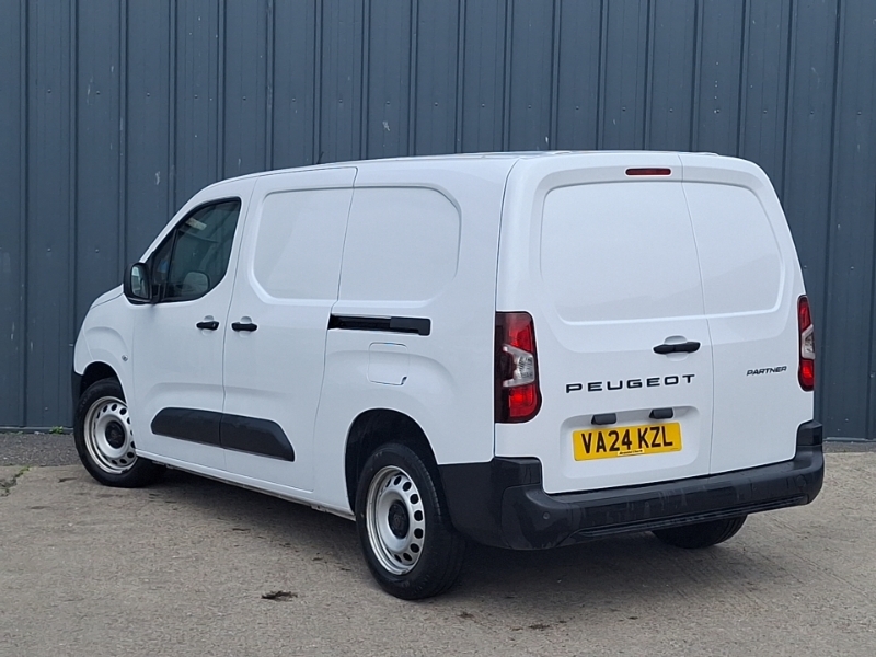 Peugeot Partner 1.5 Bluehdi 100 Professional Van White #2