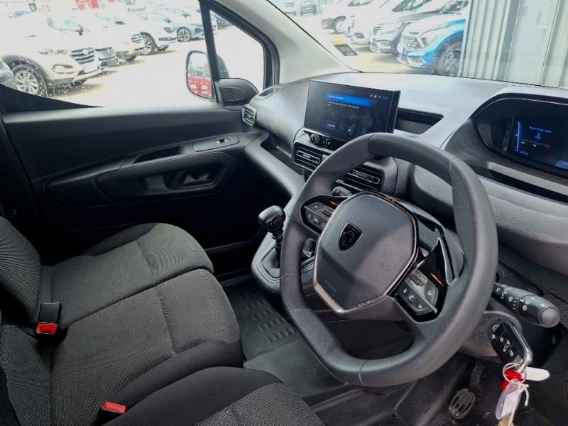 Peugeot Partner 1.5 Bluehdi 100 Professional Van White #3