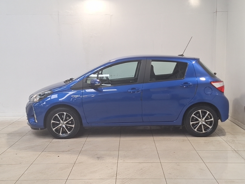 Toyota Yaris 1.5 Hybrid Icon Tech Cvt Blue #4
