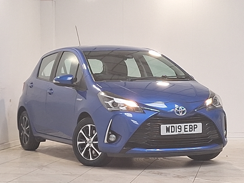 Toyota Yaris 1.5 Hybrid Icon Tech Cvt Blue